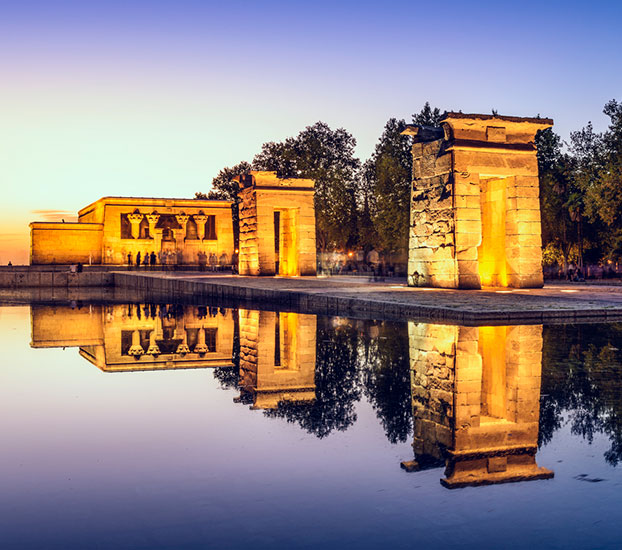 Tempel von Debod madrid